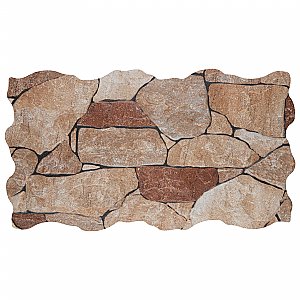Andorra Ocre 10-3/8" x 18-3/4" Ceramic Wall Tile - 8 Tiles Per Case - 10.88 Sq. Ft.