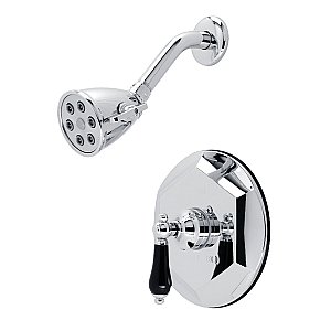 Kingston Brass Metropolitan Onyx VB4631PKLSO Shower Faucet Only with Lever Handle - Polished Chrome