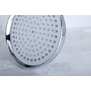 Kingston Brass K125A1 Victorian 10" Raindrop Shower Head - Polished Chrome