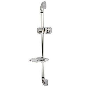 Kingston Brass KSX2521SG Shower Slide Bar with Soap Dish, Polished Chrome