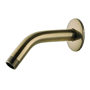kingston Brass K206M3 Shower Scape 6-Inch Shower Arm with Flange - Antique Brass