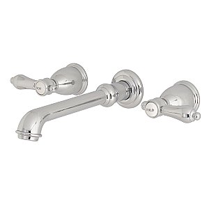 Kingston Brass KS7121BAL Wall Mount Bathroom Faucet, Polished Chrome