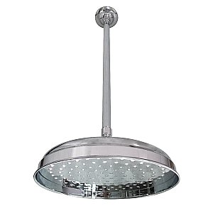 Kingston Brass K225K21 10" Showerhead with 17" Ceiling Mounted Shower Arm - Polished Chrome