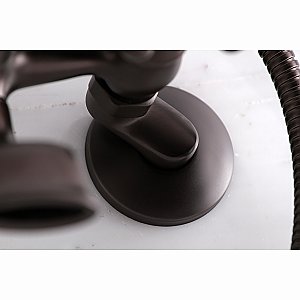 Kingston Brass KS265ORB Kingston Tub Wall Mount Clawfoot Tub Faucet with Hand Shower, Oil Rubbed Bronze