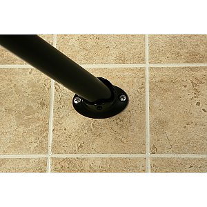 Kingston Brass CC3175 Edenscape 47"-60" Stainless Steel Adjustable Curved Shower Curtain Rod - Oil Rubbed Bronze