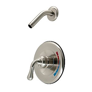 Kingston Brass KB638SOLS Shower Only Without Showerhead for KB638 - Brushed Nickel