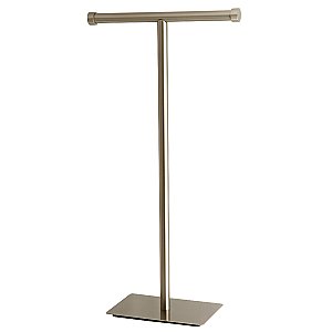 Kingston Brass CC8108 Claremont Freestanding Toilet Paper Stand - Brushed Nickel