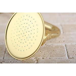 Kingston Brass P10PB Victorian Brass Shower Head - Polished Brass