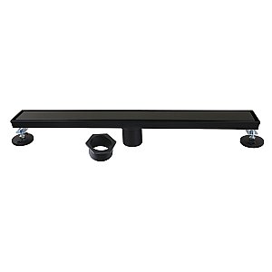 Kingston Brass BSF2420 Watercourse 24" Linear Shower Drain, Matte Black