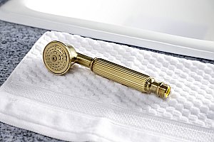 Kingston Brass K107A7 Vintage Brass Hand Shower - Brushed Brass
