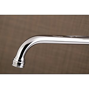 Kingston Brass KS115C Essex Two Handle Wall Mount Bathroom Faucet, Polished Chrome