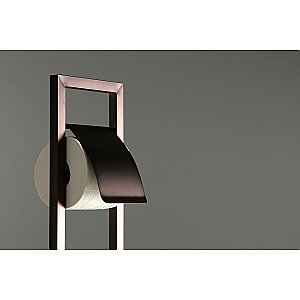Kingston Brass SCC8345 Pedestal Toilet Paper Holder with Toilet Brush Holder - Oil Rubbed Bronze