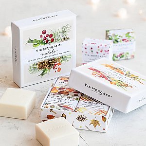 Via Mercato Autunno Soap Collection Gift Set - Fall Scents