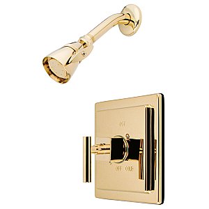 Kingston Brass KB8652CQLSO Shower Only - Polished Brass