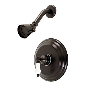 Kingston Brass KB3635PLSO Restoration Pressure Balanced Shower Faucet - Oil Rubbed Bronze