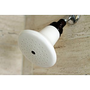 Kingston Brass P50ORB Victorian Ceramic Shower Head - Oil Rubbed Bronze