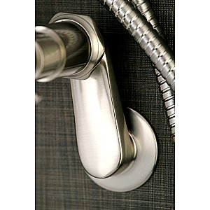 Aqua Vintage AE8158DL Concord 7-Inch Adjustable Wall Mount Tub Faucet, Brushed Nickel