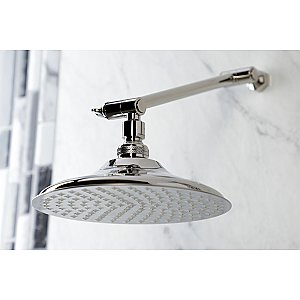 Kingston Brass K136K6 Shower Scape Shower Head with Adjustable Shower Arm - Polished Nickel