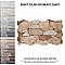 Masia Andorra Ocre 10-3/8" x 18-3/4" Ceramic Wall Tile - 8 Tiles Per Case - 10.88 Sq. Ft.