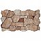 Andorra Ocre 10-3/8" x 18-3/4" Ceramic Wall Tile - 8 Tiles Per Case - 10.88 Sq. Ft.