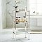 3 Tier Taboret Shelf - Polished Nickel