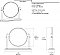 Gatco Round Vanity Table Mirror - Chrome