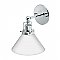 Cafe Single Sconce - Chrome