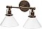 Cafe Double Sconce - Bronze