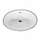 American Standard Ovalyn Small Under Counter or Undermount Bowl With Glazed Underside