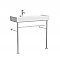 Integra Console 35-1/2" Fireclay Console Lavatory / Sink