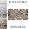 Andorra Beige 10-3/8" x 18-3/4" Ceramic Wall Tile - 8 Tiles Per Case - 10.88 Sq. Ft.