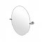 Tavern Large Tilting Wall Mirror - Satin Nickel