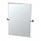 Zone Tilting Wall Mirror - Beveled - Chrome