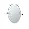 Charlotte Small Oval Mirror - Polished Chrome