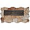 Masia Andorra Ocre 10-3/8" x 18-3/4" Ceramic Wall Tile - 8 Tiles Per Case - 10.88 Sq. Ft.