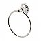 Laurel Ave Solid Brass Towel Ring - Polished Nickel