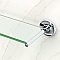 Designer II Glass Shelf - Chrome