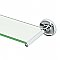 Designer II Glass Shelf - Chrome