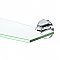Sky 20" Vanity Glass Shelf - Chrome