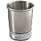 York Metal Bathroom Cup or Tumbler - Brushed Stainless
