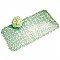 Pebblz Non-Slip Suction Bath Mat for Shower, Bathtub - Green