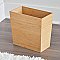 Formbu Bamboo Bathroom Waste or Trash Can