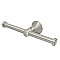 Contemporary Streamlined Series Double Toilet Paper Holder - Brushed Nickel