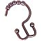 Set of Double Hook Ball Bearing Shower Hooks - Oil Rubbed Bronze