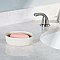 Elsa Ceramic Bathroom Soapdish