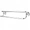 Victorian Double Towel Bar 24" - Chrome