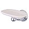 Heritage Collection Porcelain and Metal Wall Mounted Soap Dish - Chrome