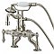 Kingston Brass CC2007T8 Vintage Clawfoot Tub Faucet with Hand Shower, Brushed Nickel