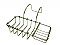 Clawfoot Bathtub Large Soap & Sponge Holder - Polished Chrome