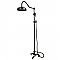 Kingston Brass CCK2665 Vintage Clawfoot Tub Faucet Package with Shower Combo, Oil Rubbed Bronze